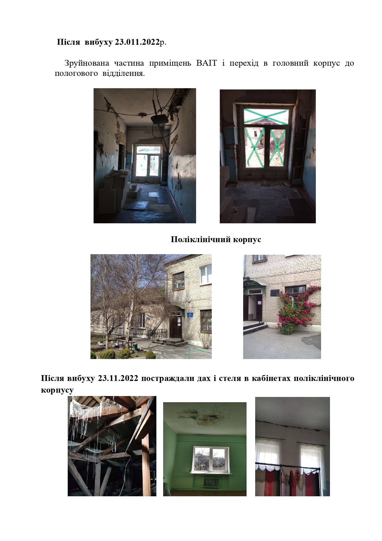 Сьогодення нашої лікарні